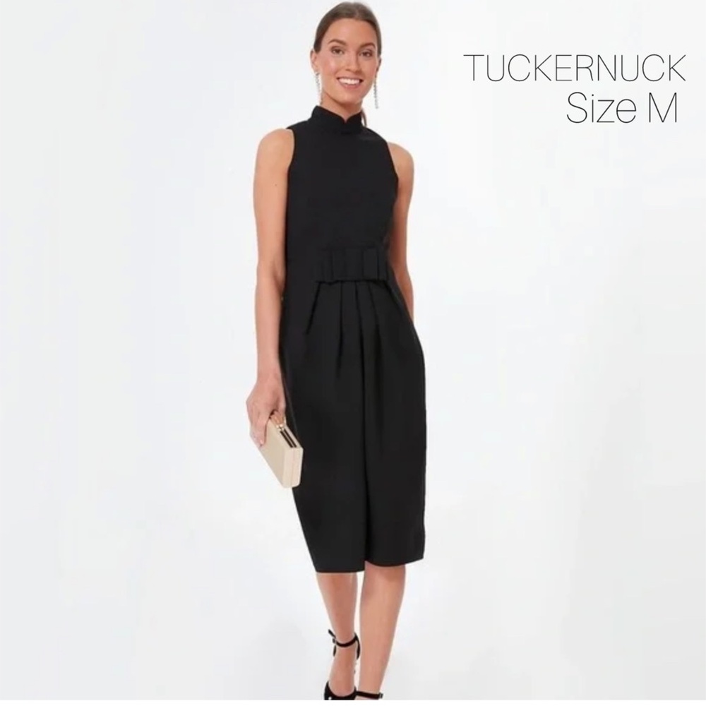 Black Claudia Dress with bow details new TUCKERNUCK | M